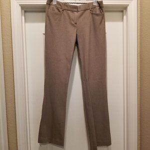 Express pants Tan and white pinstripe Size 6R